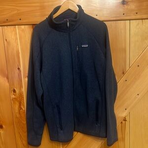 Patagonia full zip fleece gently worn
